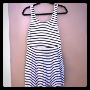 American Eagle Tank dress with criss cross back